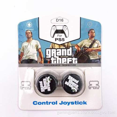 PS5 Silicone Thumb Stick Grips Analog Cover Case Joystick Button Protector